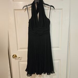 American Living Black Halter Dress